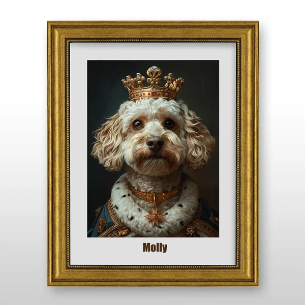 custom royal pet portraits