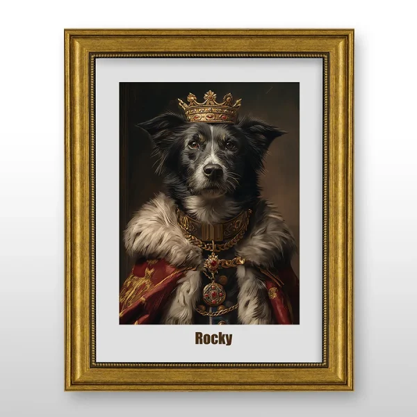 custom royal pet portraits