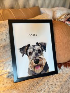 Custom Modern Pet Portraits photo review