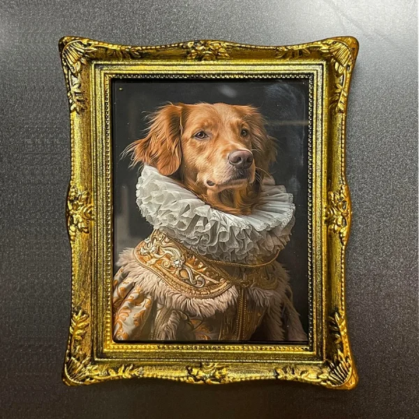 Custom Pet Portrait Fridge Magnet